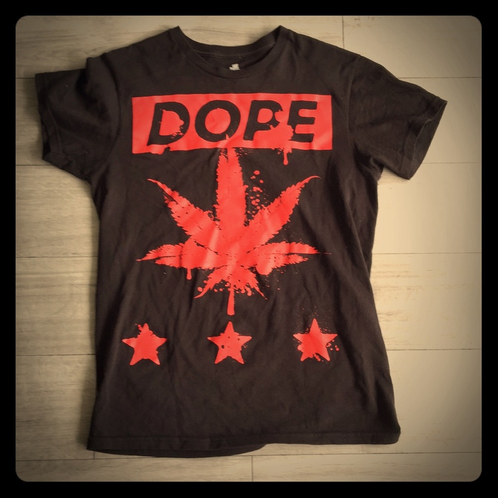 Dope awesome Black Tee